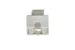 RJ11/RJ12 (Cat 3) Type Keystone Jack, White