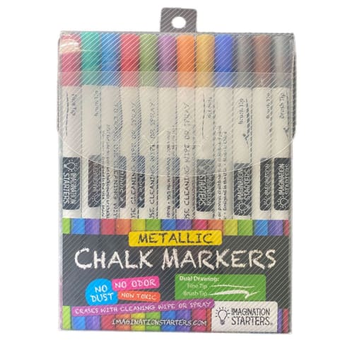 Metallic Chalk Markers (set of 12)
