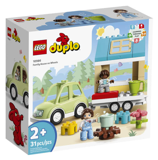 LEGO DUPLO Town Family House on Wheels (10986)