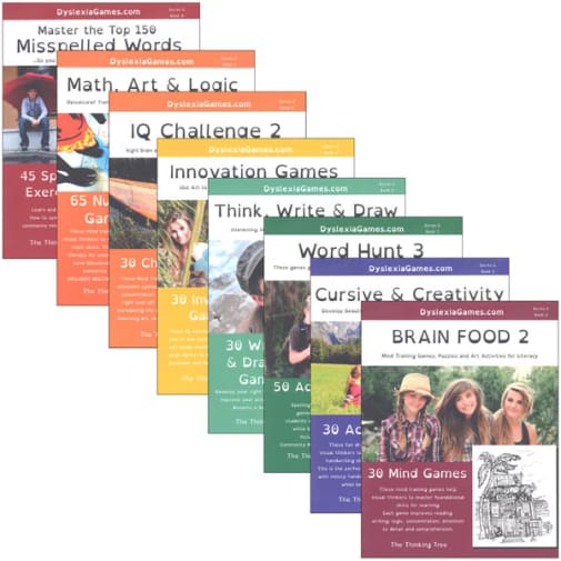 Dyslexia Games Series C Set (8 Books)