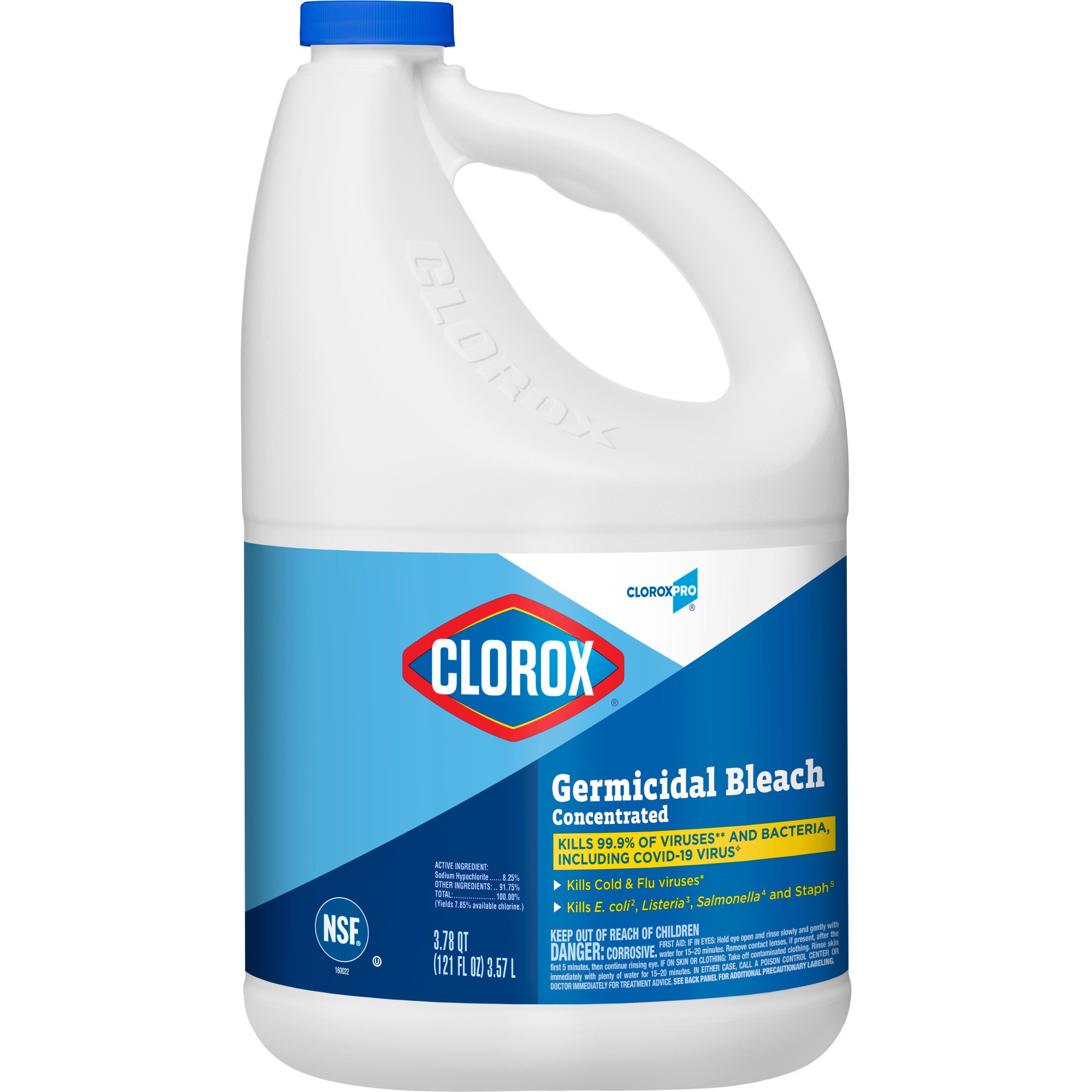 Clorox Pro Clorox Germicidal Bleach, Jug, 1 gal. MK 851614