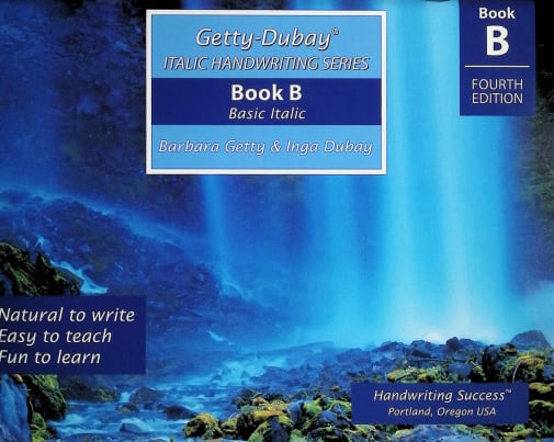 Getty-Dubay Italic Handwriting Series Book B Fourth Edition