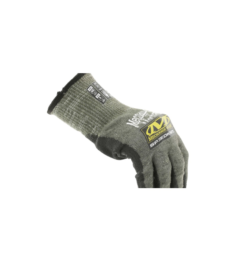 Scotts Sc86157gr/m Breathable Slip-On Padded Knuckle Work Gloves, Green