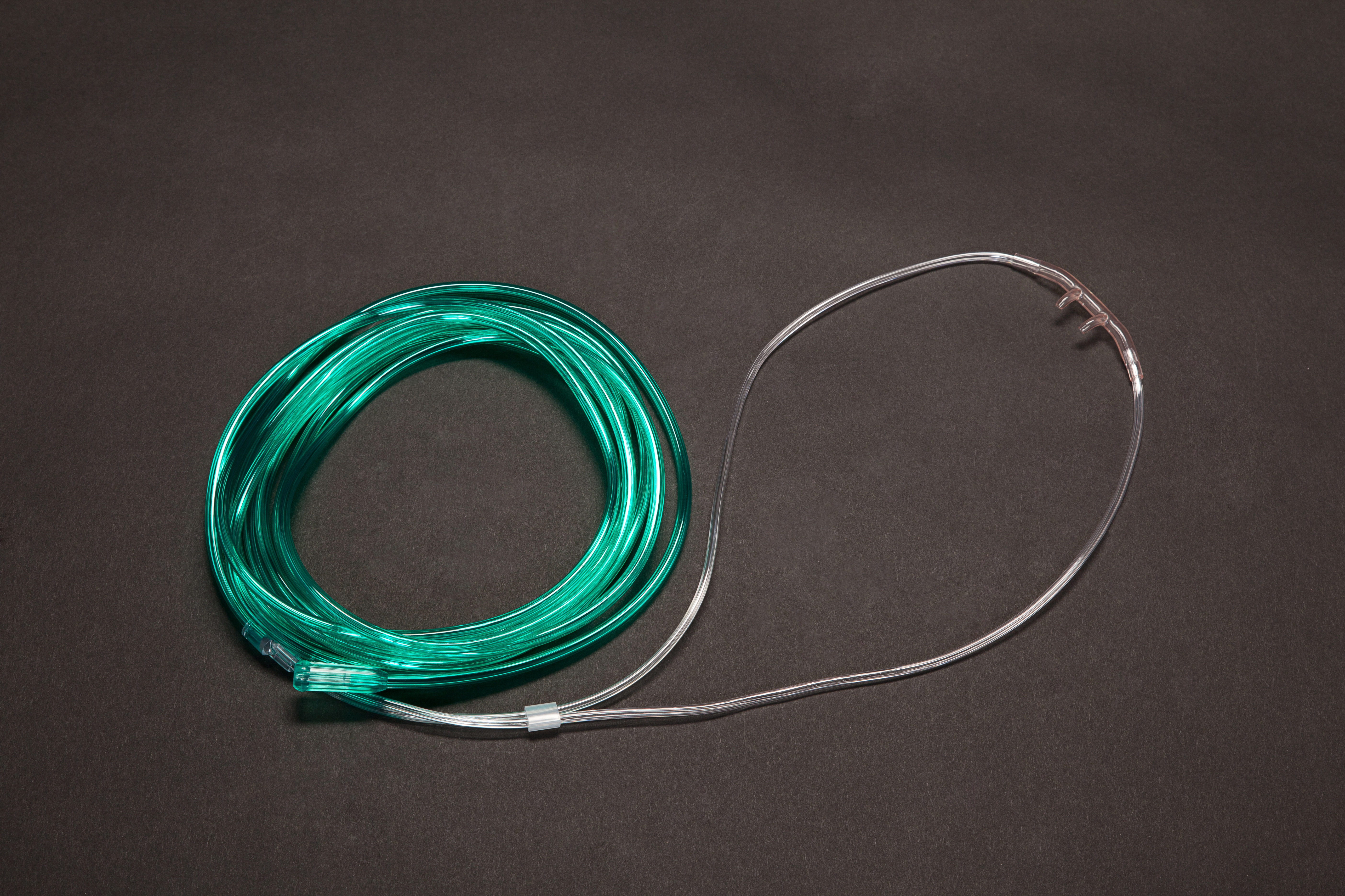 Nasal Cannula Salter-Style Adult Curved Prong / NonFlared Tip 4 Foot O2 Line MK 624271