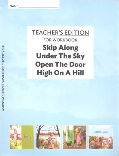 Teacher's Edition for Grade 1 Books 1-4 (Alice and Jerry Basic Reading Program)