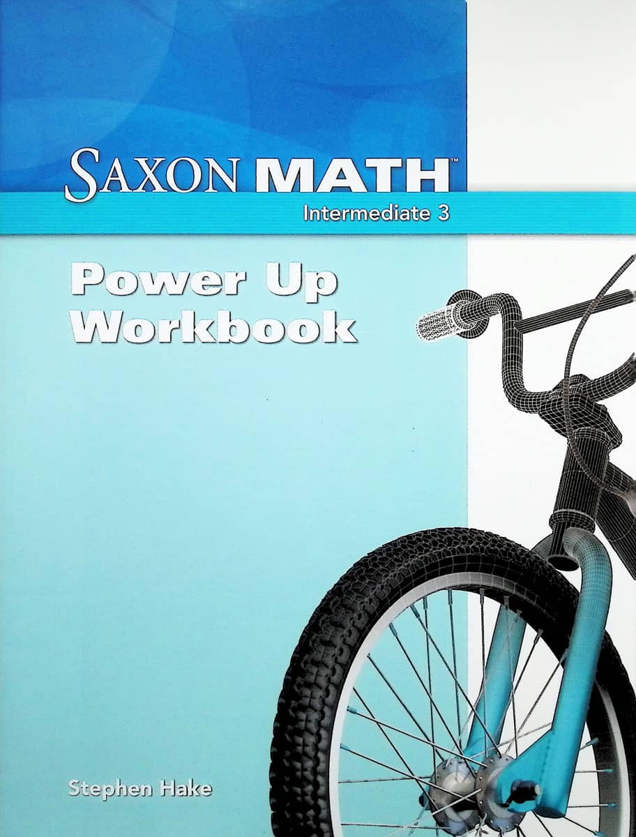 Saxon Math Intermediate 3 Power Up Workbook