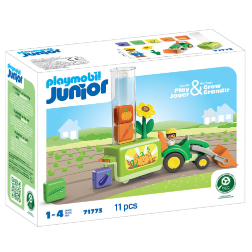JUNIOR: Tractor with Load and Drop Planter (Farm)