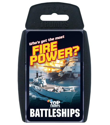 Top Trumps Card Game - Battleships