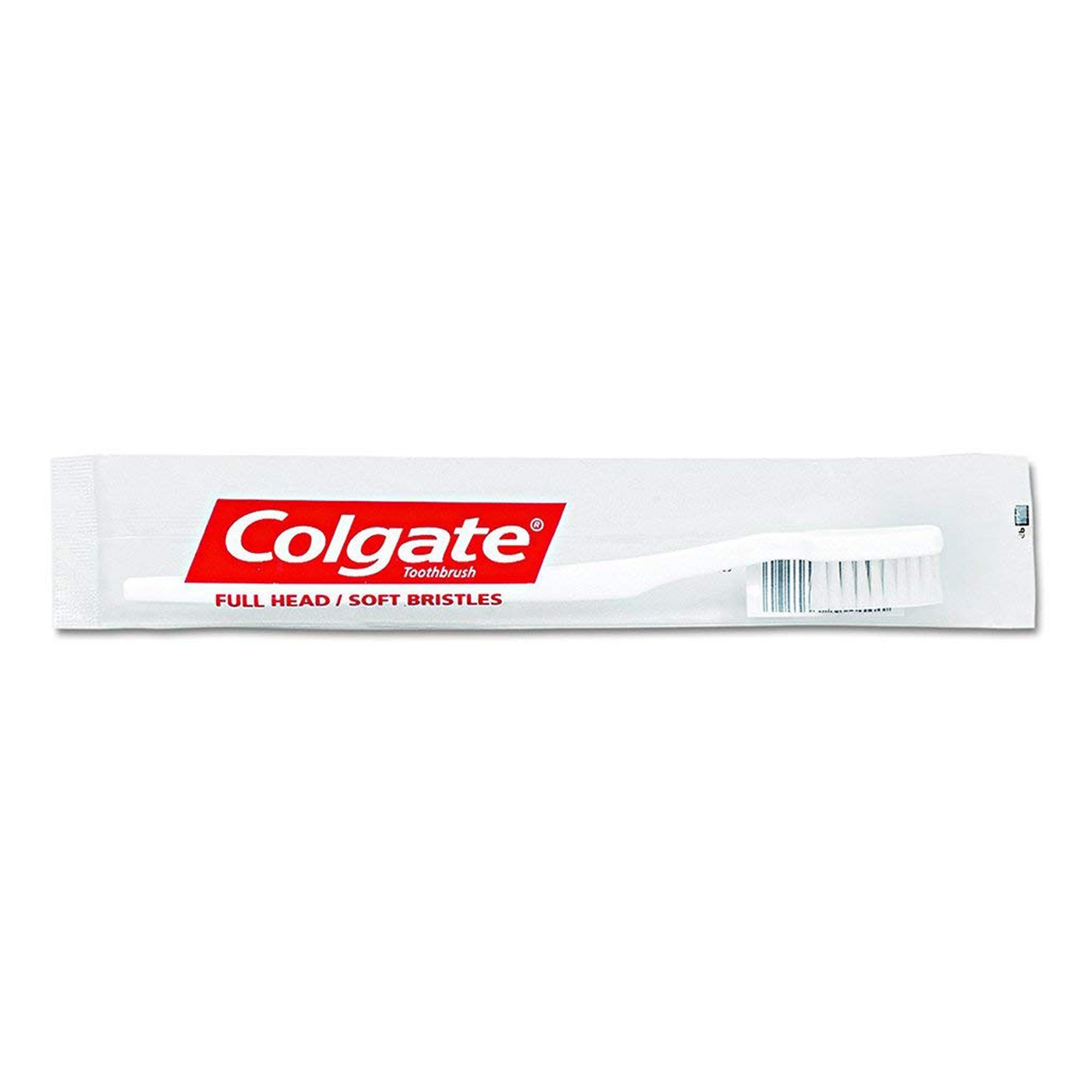 Colgate White Toothbrush, Full Head, Soft Bristles MK 724618