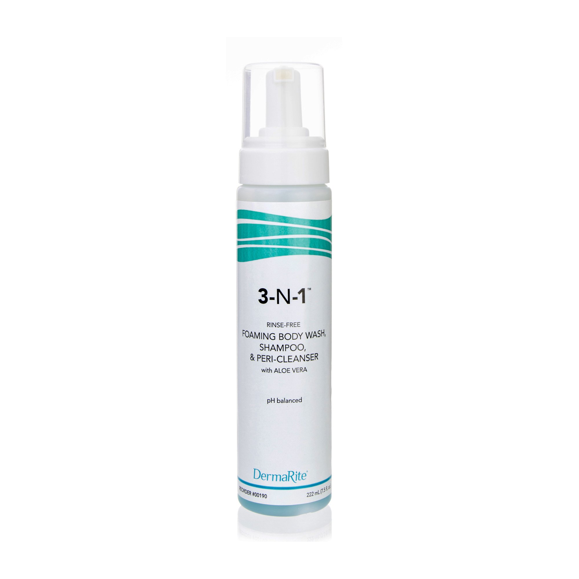 3-N-1 Scented Cleansing Foam Body Wash, 7.5 oz. Pump Bottle MK 470148