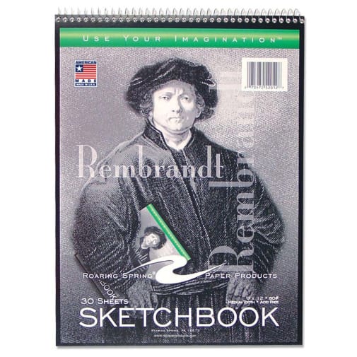 Sketch Book 9" x 12" (Unruled)