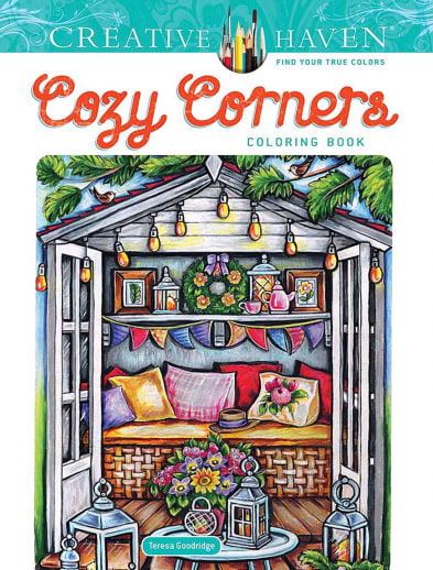 Cozy Corners Coloring Book (Creative Haven)