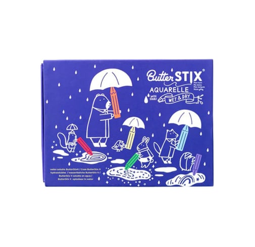 Butter Stix Aquarelle Wet and Dry (8pk)