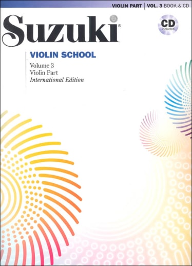 Suzuki Violin School Volume 3 Book & CD