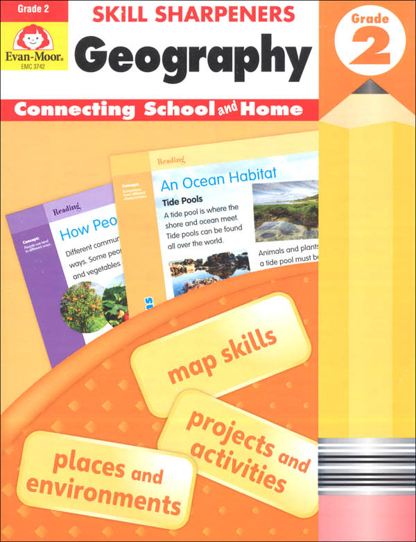 Skill Sharpeners: Geography, Grade 2
