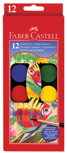 Watercolor Paint Set (12 colors)