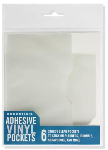 Adhesive Vinyl Pockets