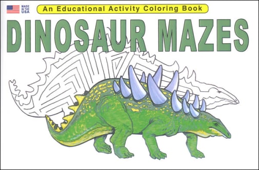 Dinosaur Mazes Activity Book