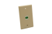 Keystone Jack LC/APC Singlemode Duplex Green