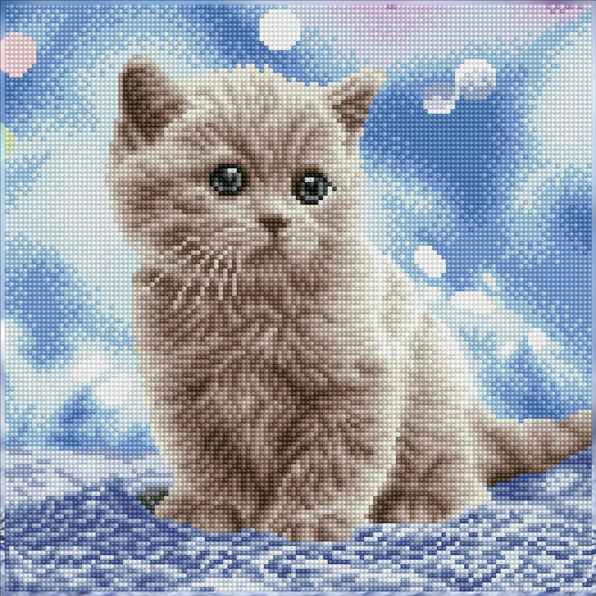 Bubbles Diamond Dotz Square Kit (Intermediate)