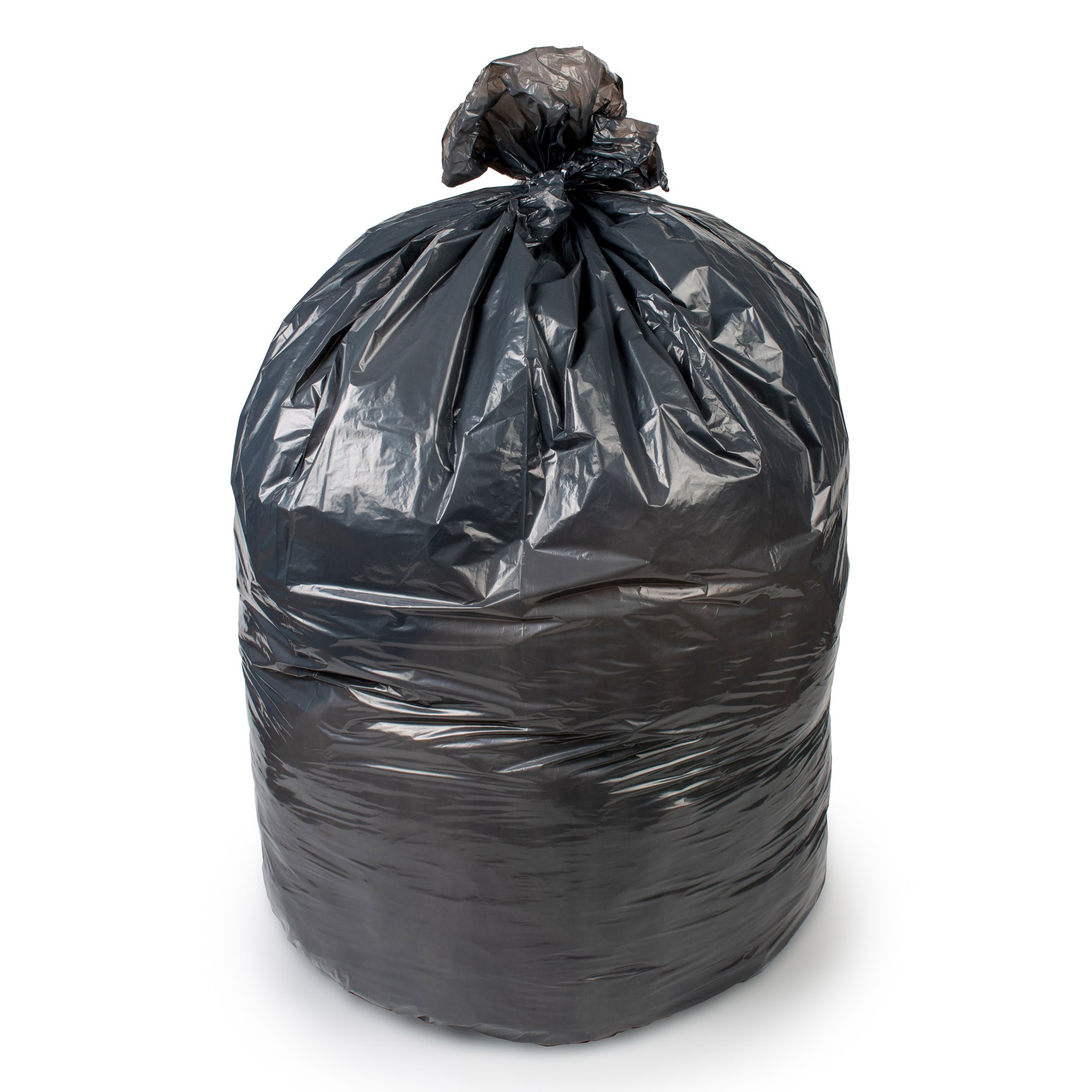 Colonial Bag Heavy Duty Trash Bag, Black, 30-gallon Capacity MK 854522