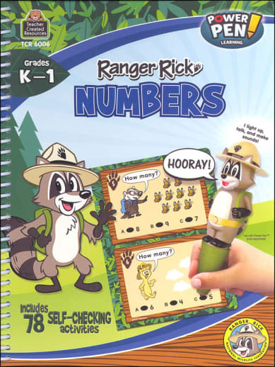 Ranger Rick Power Pen Learning Book: Numbers