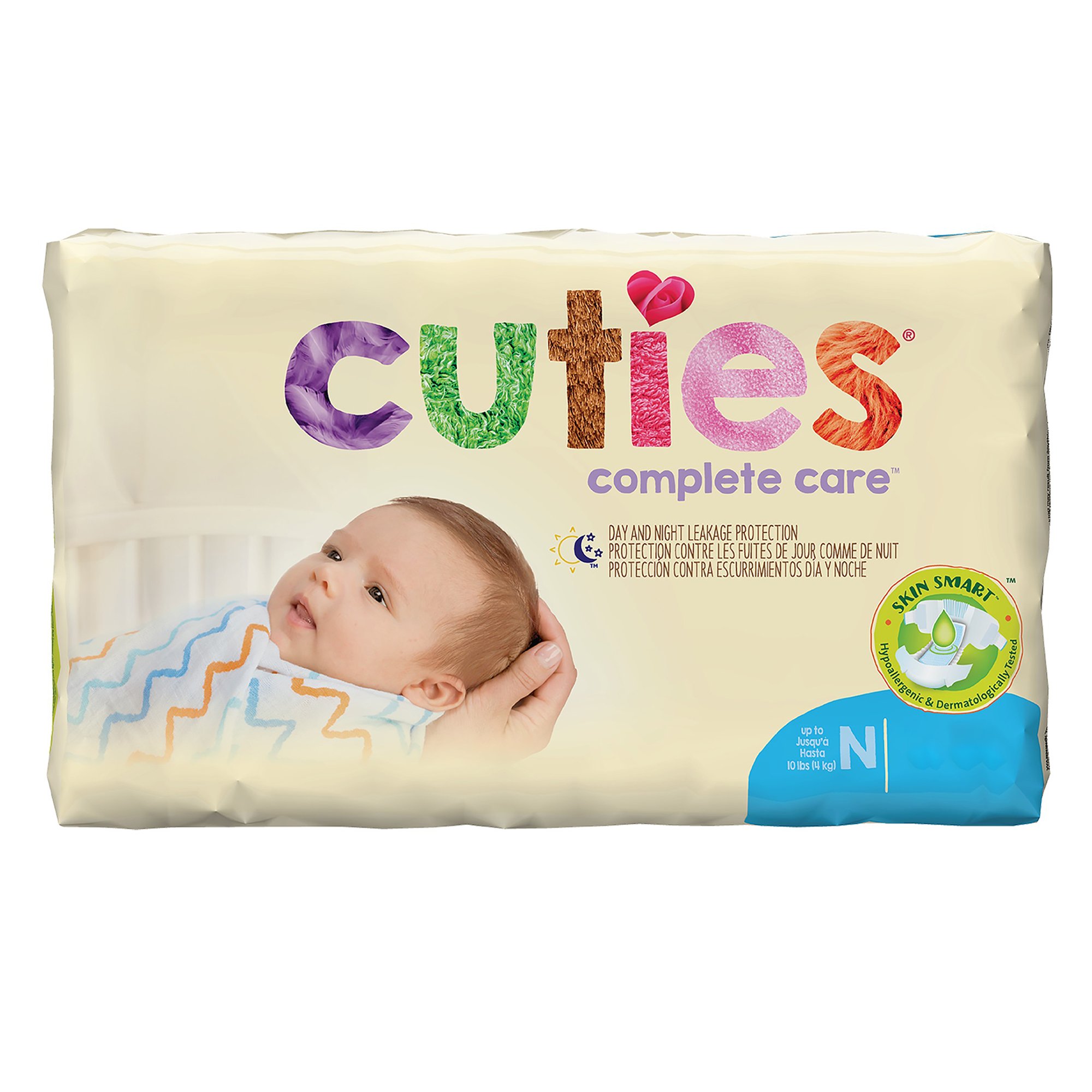 Cuties Complete Care Diapers, Newborn MK 1206478