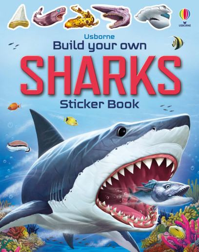 Build Your Own Sharks Sticker Book