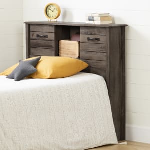 Ulysses - Bookcase Headboard with Storage and Sliding Doors Ulysses - Bookcase Headboard with Storage and Sliding Doors