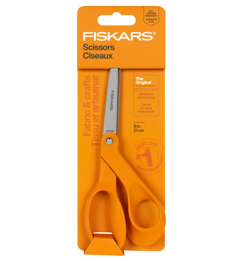 Fiskars Premier Original Orange-Handled 8" Scissors
