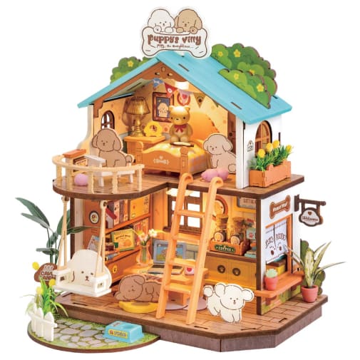 Puppy's Cozy Villa (DIY Miniature House)
