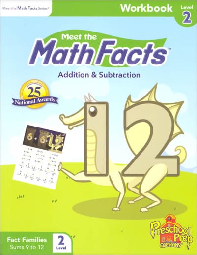 Meet the Math Facts Add/Subtract Workbook 2