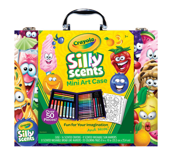 Crayola Silly Scents Mini Inspiration Art Case Coloring Set