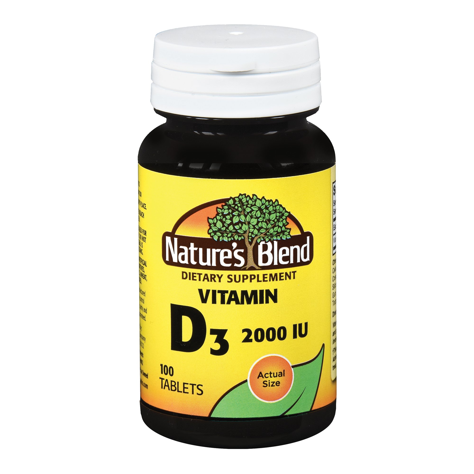 Nature's Blend Vitamin D-3 Supplement MK 852689