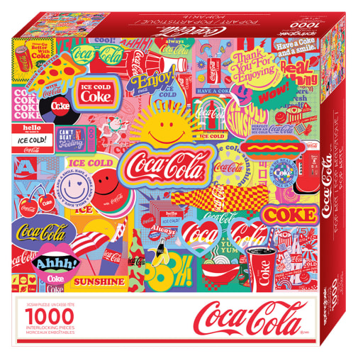 Coca-Cola Pop Art Puzzle (1000 pieces)