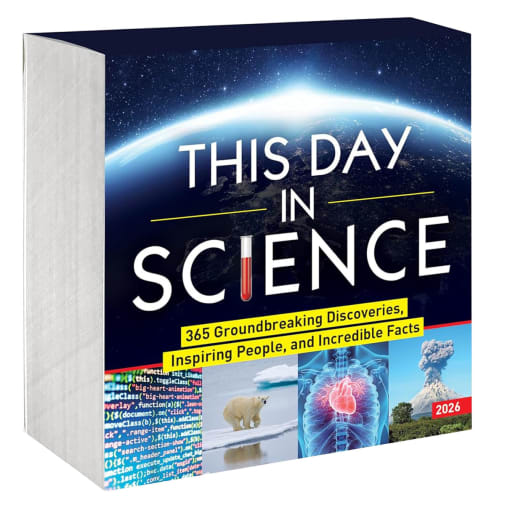 This Day in Science 2026 Boxed Calendar