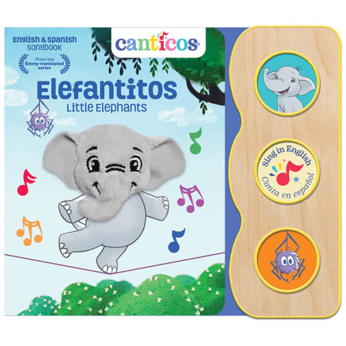 Elefantitos/Little Elephants (Canticos Bilingual My Little Sound Books)