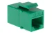 Cat5e RJ45 Inline Coupler Type Keystone Jack, Green