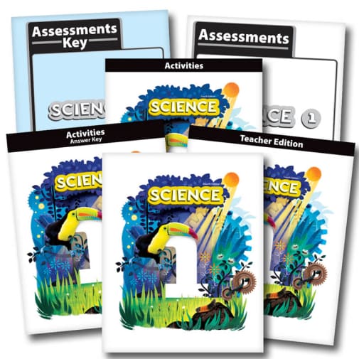 BJU Press Science 1 Home School Kit 4th Edition