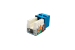 Cat5e RJ45 110 Type Keystone Jack, Blue