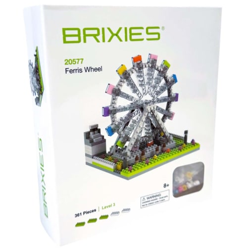 Brixies - Small Gift Box Ferris Wheel
