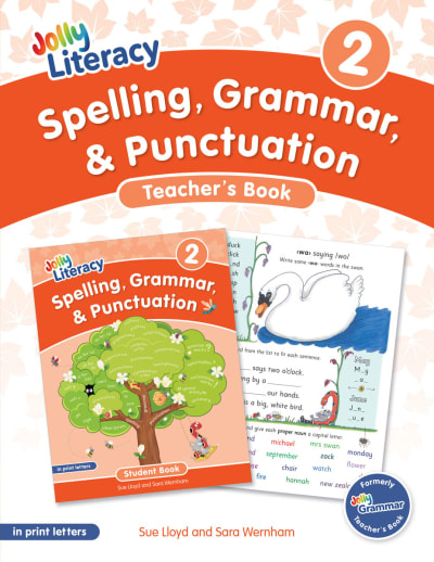 Jolly Literacy: Spelling, Grammar & Punctuation Teacher's Book 2
