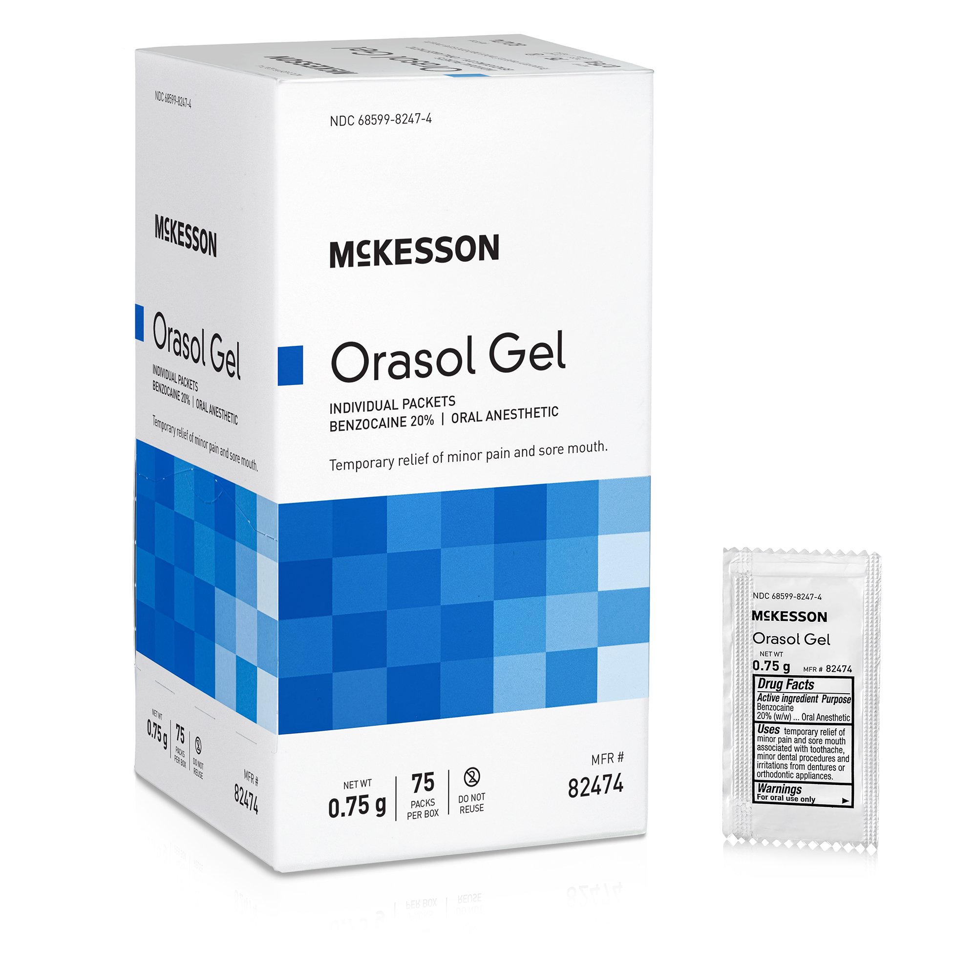 McKesson Benzocaine Oral Pain Relief MK 1111727