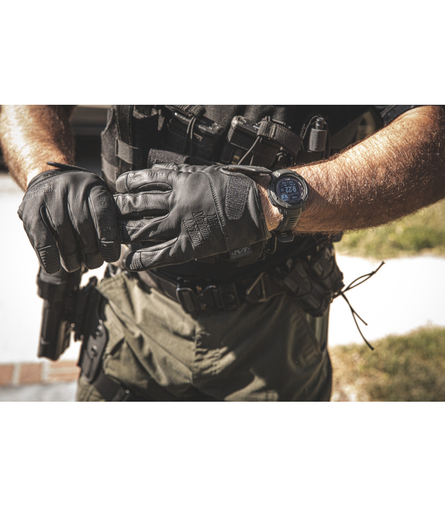 Police Gloves Leather