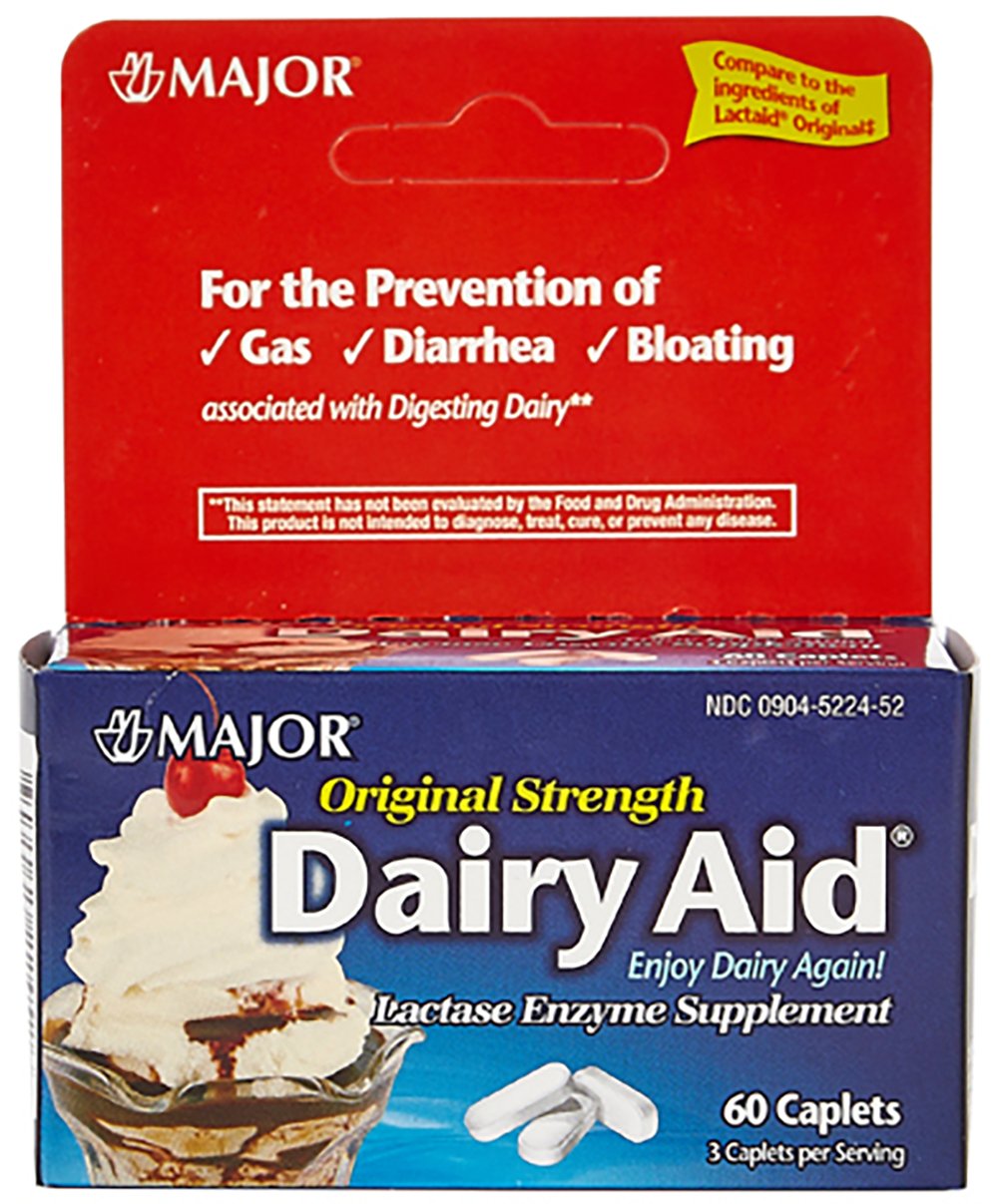 Major Lactase Enzyme Dietary Supplement MK 919493