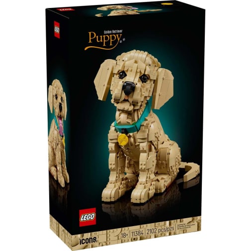 LEGO Icons Golden Retriever Puppy (11384)