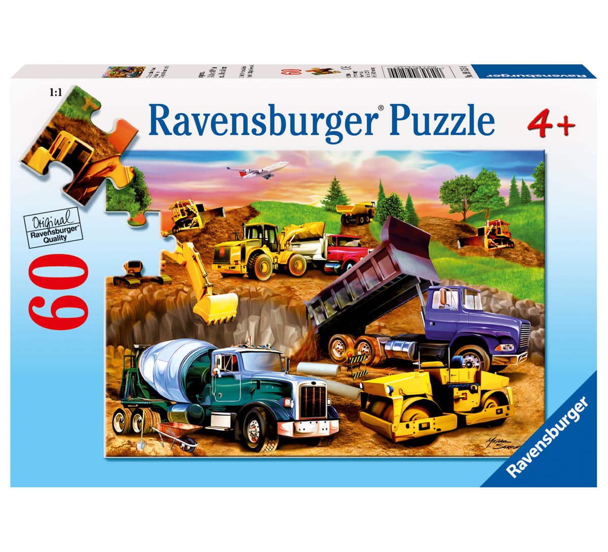 Ravensburger Construction Crowd Puzzle (60 piece)