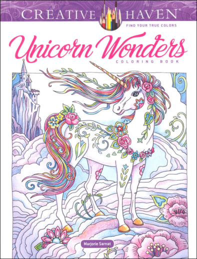Unicorn Wonders Coloring Book (Creative Haven)