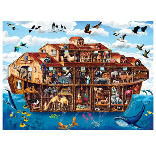 Cutaway Noah's Ark EZGrip Puzzle (1000 piece)