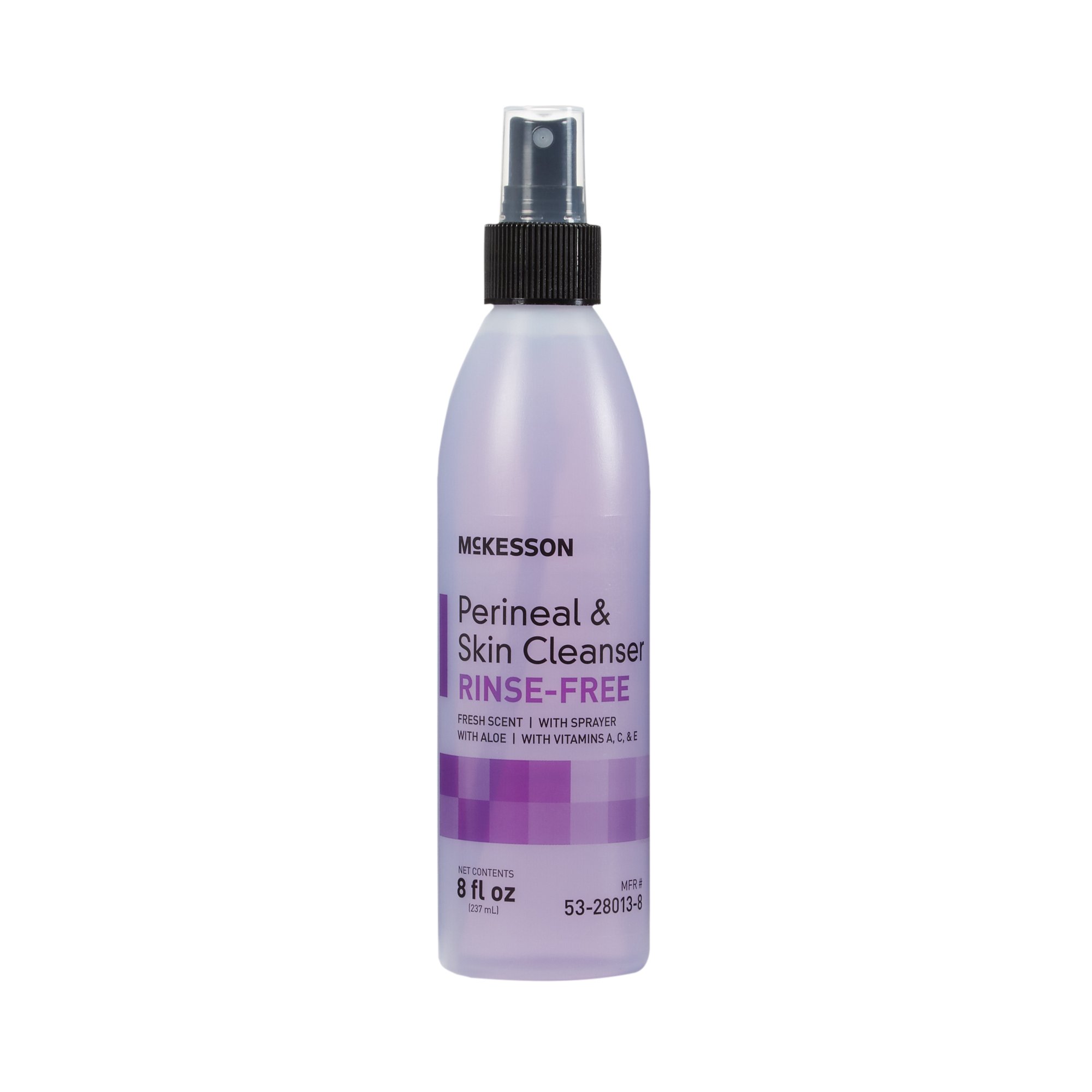 McKesson Rinse-Free Perineal Wash, Fresh Scent, 8 oz. MK 877029